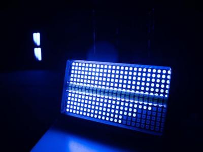 Eurolite Mini Strobe ABL LED-stroboscoop Aantal LEDs: 288 RGB, Koudwit