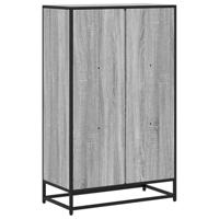 Boekenkast 65,5x33x107,5cm bewerkt hout grijs sonoma eikenkleur - thumbnail