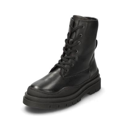 Veterboots, zwart Maat: 40