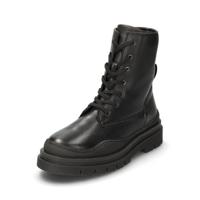 Veterboots, zwart Maat: 40 - thumbnail