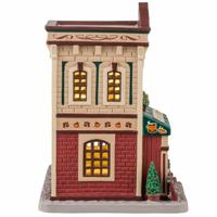 Lemax cozy café verlicht kersthuisje Caddington Village 2024 - thumbnail