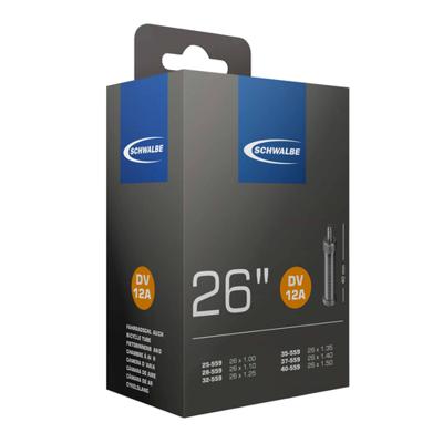 SCHWALBE binnenband dv12a 26 inch 25/40-559 dv 40 mm - thumbnail