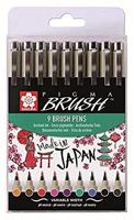 Brushstift bruynzeel sakura pigma 9st ass - thumbnail
