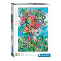 Clementoni legpuzzel head in the jungle, 500st. - thumbnail