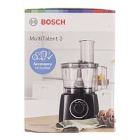 BOSCH MCM3501M MultiTalent 3 Food Processor - RVS / Zwart - thumbnail