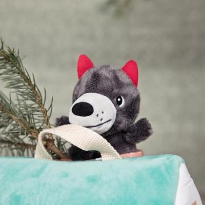 Huis van de wolf en de 3 biggetjes LILLIPUTIENS meerkleurig