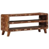Tv-meubel 105x46x32 cm massief gerecycled hout - thumbnail