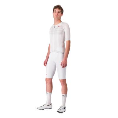 Castelli aero race 8s jersey wit heren XL