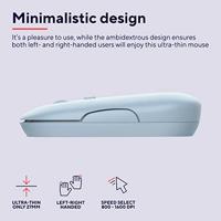 Trust PUCK Muis Bluetooth, Radiografisch Optisch Blauw 4 Toetsen 1600 dpi - thumbnail