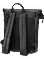 Burkely Minimal Mason Rolltop Backpack 14"-Black - thumbnail
