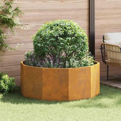 Plantenbak Roestig 120 x 120 x 50 cm Cortenstaal