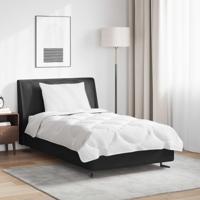 Dekbed Set met kussen 2 pcs Wit Microfibre - thumbnail