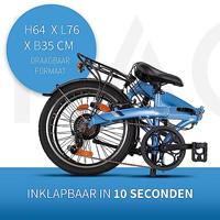 Pacto Three 20 inch Vouwfiets 6v - thumbnail