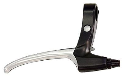 Saccon remgrepenset v-brake 4-vinger zwart/zilver l217a5l3po