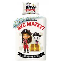 Gabby's Poppenhuis Dekbedovertrek Treasure Hunt - 140 x 200 cm - Katoen - 70 x 90 cm - thumbnail