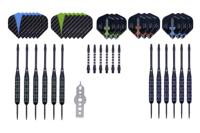 Longfield darts steeltip darts set - thumbnail