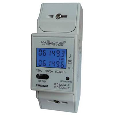 Velleman EMDIN02 Energiekostenmeter