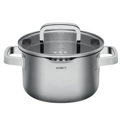 Sola Soeppan met deksel Juvia - Inductie geschikt - ø 24 cm / 5.5 liter