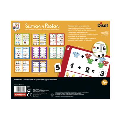 Educatief Spel Sumar y Restar Diset (ES)