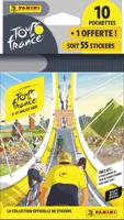Blister - PANINI - TOUR DE FRANCE 2025 - 10 zakjes + 1 gratis - 55 stickers - thumbnail