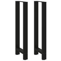 Bartafelpoten 2 st 40x(110-111) cm staal zwart - thumbnail