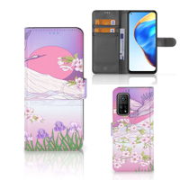Xiaomi Mi 10T Pro | Mi 10T | Telefoonhoesje | Met pasjeshouder | Bird Flying - thumbnail