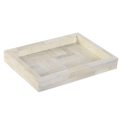 Valet Tray Home ESPRIT Koloniaal 20,4 x 15,5 x 2,8 cm