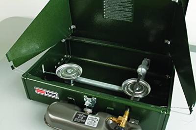 Coleman Komfoor Unleaded Stove 424 2 Pits 4225 Watt Brander Groen Coleman Komfoor Unleaded Stove 424 2 Pits 4225 Watt Brander Groen