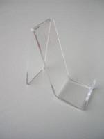 Acryl-standaard lederwaren h 6cm d 2cm - 40 stuks - thumbnail