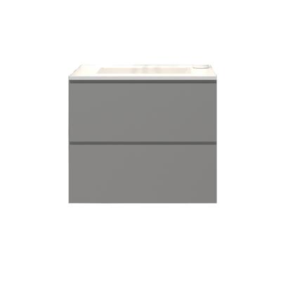 Badkamermeubelset Gliss Zeus 60 cm Beton Grijs Badkamermeubelset Gliss Zeus 60 cm Beton Grijs