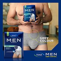 Tena Men Active Fit Pants Normal Grijs L/XL 10 Stuks - thumbnail