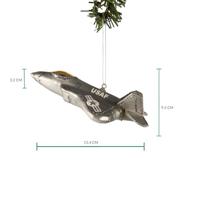 Nordic Light Kerstbal Straaljager 15 cm - thumbnail