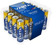 Varta 4906 Longlife Power AA Mignon LR6 batterij (verpakking met 24 stuks) Alkaline Batterijideaal voor speelgoed zaklamp controller en andere apparaten op batterijen, standaard - thumbnail