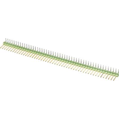 TE Connectivity Male header (standaard) Aantal rijen: 1 Aantal polen per rij: 9 825437-9 1 stuk(s)