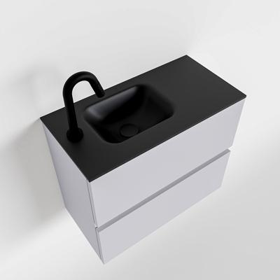 MONDIAZ ADA 60cm toiletmeubel cale. LEX wastafel urban links 1 kraangat