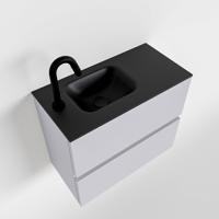 MONDIAZ ADA 60cm toiletmeubel cale. LEX wastafel urban links 1 kraangat - thumbnail