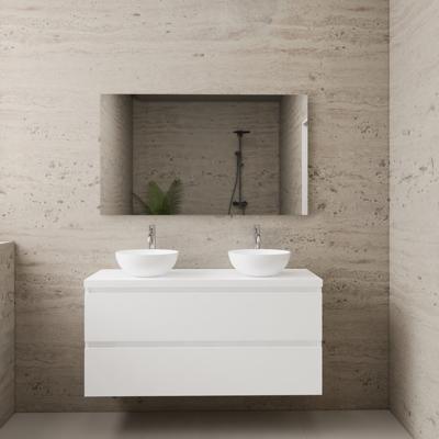 ACTIE BWS Badmeubel | Paris | Hoogglans Wit | 120 cm | met topplaat ACTIE BWS Badmeubel | Paris | Hoogglans Wit | 120 cm | met topplaat