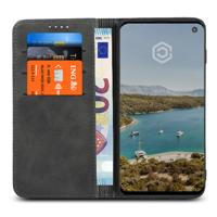 Casecentive Leren Wallet case Samsung Galaxy S10 zwart - thumbnail