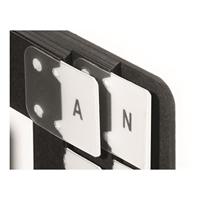 PAGNA Lessenaarordner 24241-04 Classic Hardkarton Zwart DIN A4 Aantal vakken: 24 A-Z - thumbnail