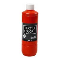 Creativ Company Textile color semi-dekkende textielverf - oranje, 500ml - thumbnail