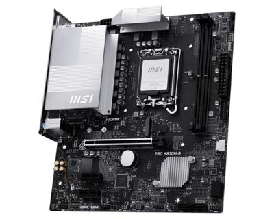 MSI PRO H810M-B moederbord Intel H810 LGA 1851 (Socket V1) micro ATX - thumbnail