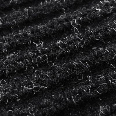 Deurmat PVC 180 x 120 cm (zwart) - thumbnail