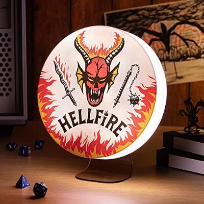 Stranger Things Hellfire Club logo lamp