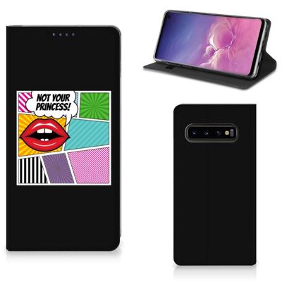 Samsung Galaxy S10 Hippe | Standcase | Popart Princess Samsung Galaxy S10 Hippe | Standcase | Popart Princess