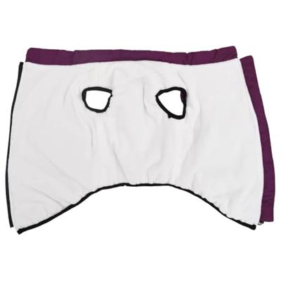 VidaXL Hondenjas met harnas waterdicht reflecterend paars l68