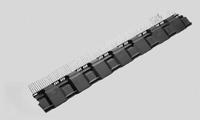 Ubbink airtec -combiprofiel -1000x190mm -zwart - thumbnail