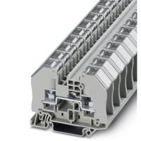 Phoenix Contact 3049961 Doorgangsklem 16.3 mm Boutaansluiting Grijs 50 stuk(s) - thumbnail