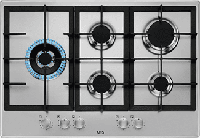 AEG HGB75520SM Gas kookplaat Grijs - thumbnail