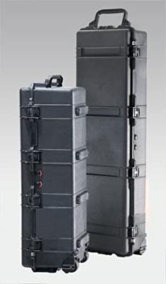 Peli 1740 Diepe Transport Koffer Voor Telescoop, Statieven E.A. Langwerpige Instrumenten, Ip67 Water- En Stofdicht, Gemaakt In De Vs, Capaciteit: 105L, Zonder Schuim, Kleur: Zwart
