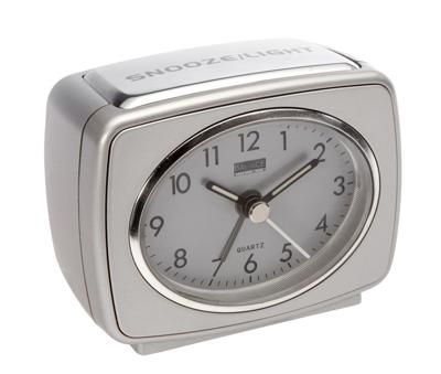 Balance Wekker met Verlichting Zilver